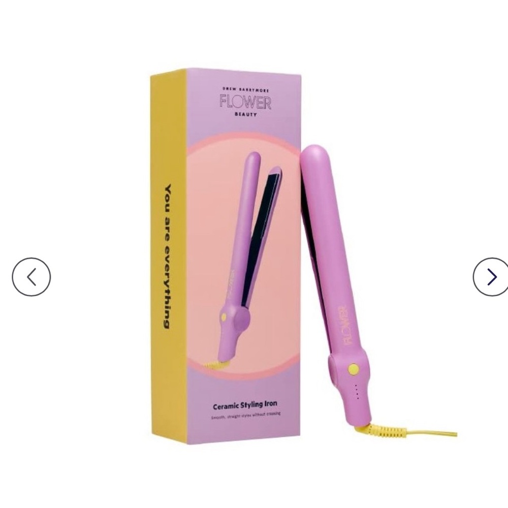 Flower Beauty hair straightener condition New in box